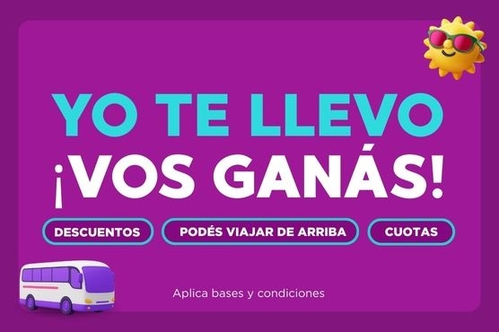 Este verano, viajá de arriba con Central de Pasajes